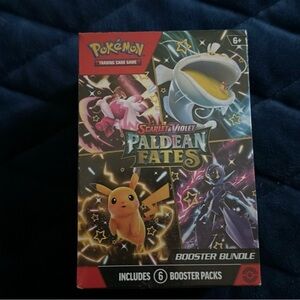 Scarlet & Violet Paldean Fates Booster Bundle. For mgbustin 2 pcs bundle